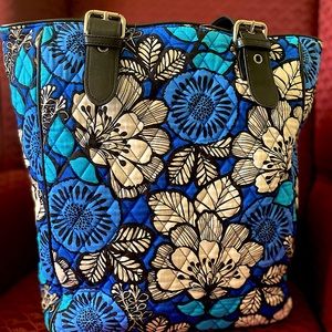 Vera Bradley Floral Print Tote Bag